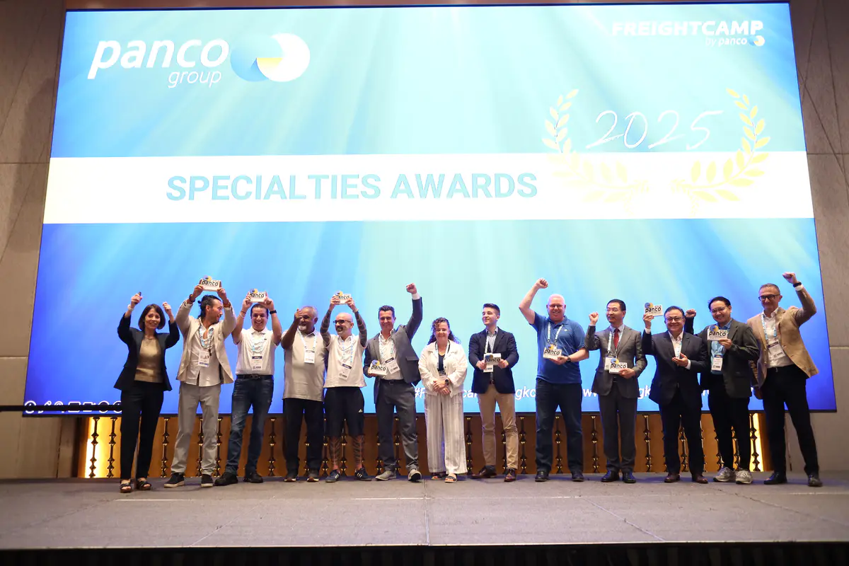 Specialties Awards recipients on stage at Freightcamp Bangkok 2025