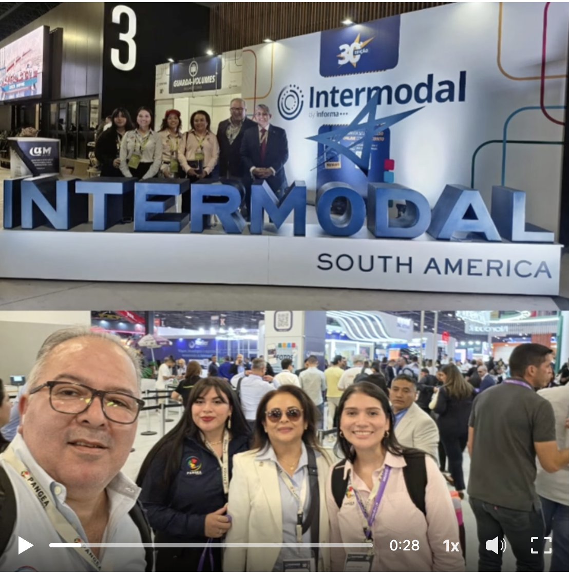 Pangea Logistics Network Freightcamp LinkedIn post visual
